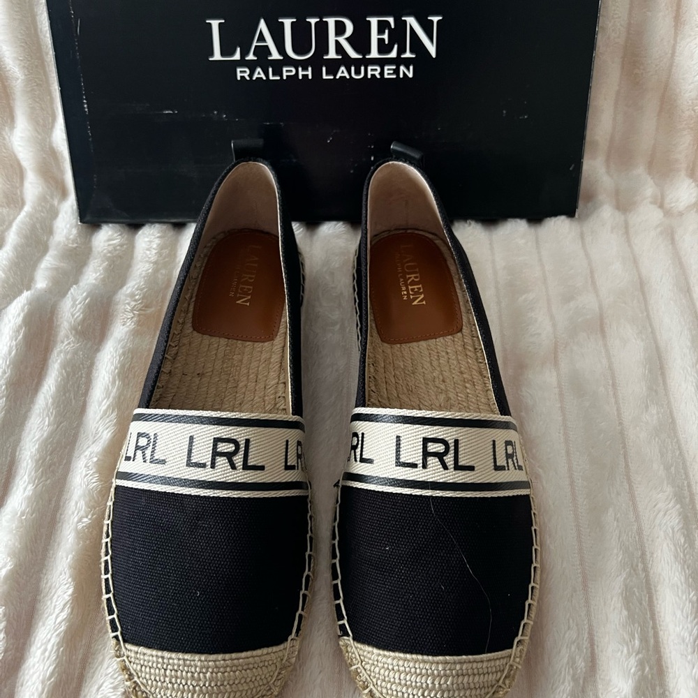 Lauren Ralph Lauren Black Espadrilles